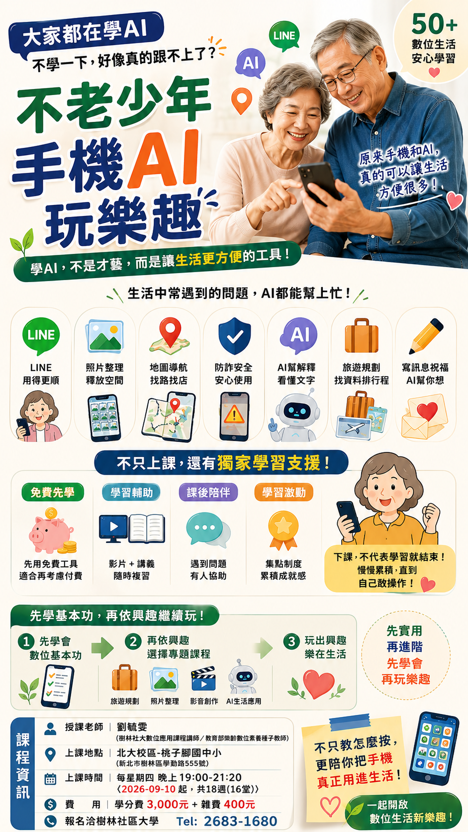 從「這個不會……」到「這個可以自己來！」｜不老少年手機AI玩樂趣