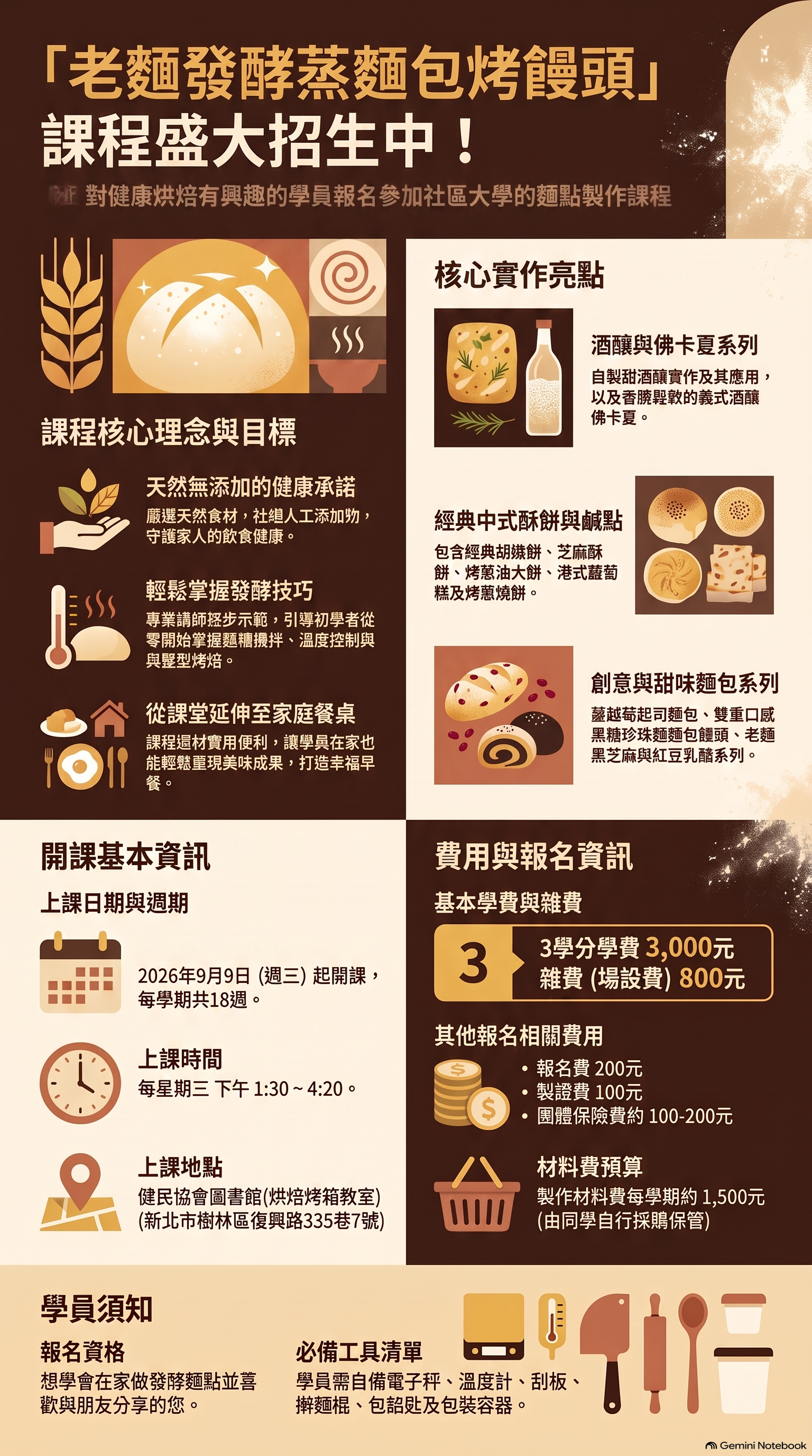 在家也能做出無添加的幸福早餐｜老麵發酵蒸麵包烤饅頭